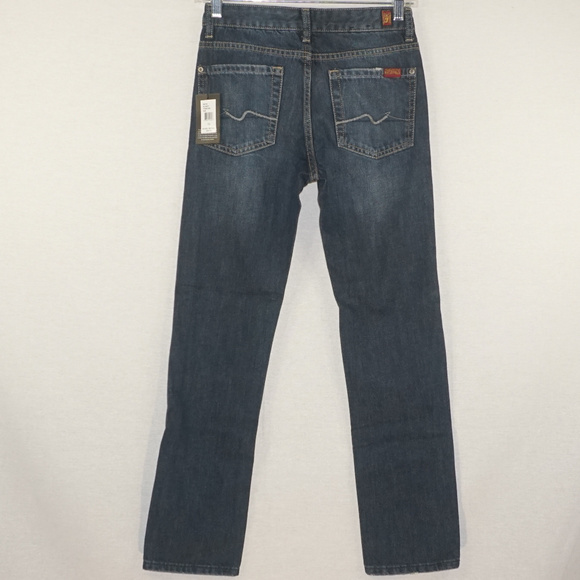 7 For all Mankind NWT slimmy blue jeans 12 - Picture 2 of 4